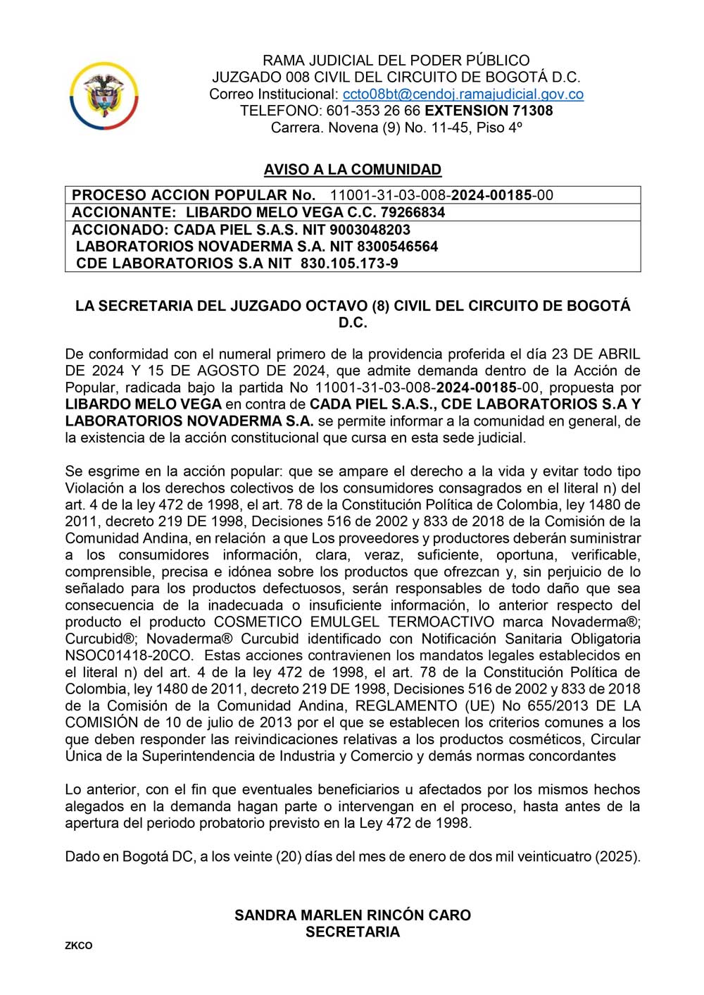 CurcuBiD AvisoComunidad